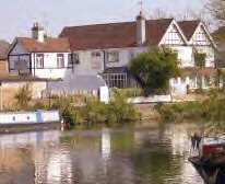 Where I live on the River Thames in England