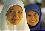 Muslim Girls at School